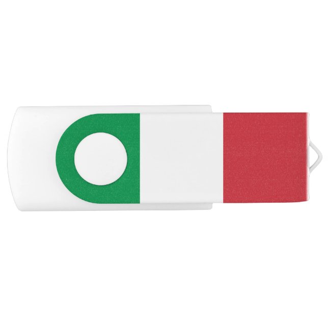 Italy Flag Flash Drive (Front)