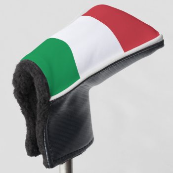 Italy Flag Golf Head Cover by FlagGallery at Zazzle