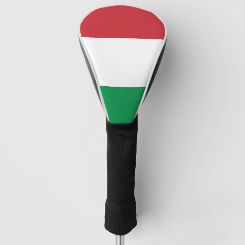 Italy Flag Golf Head Cover