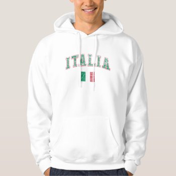 Italy   Flag Hoodie by RodRoelsDesign at Zazzle