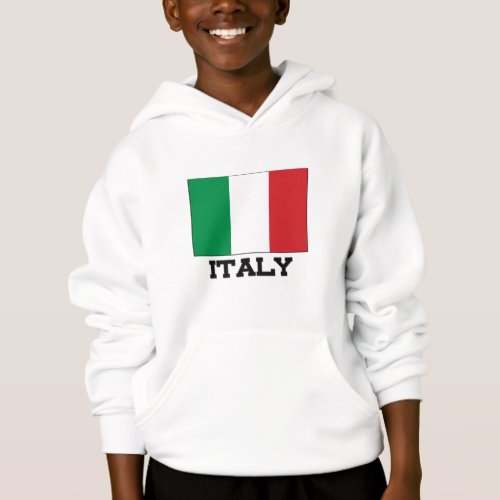 Italy Flag Hoodie