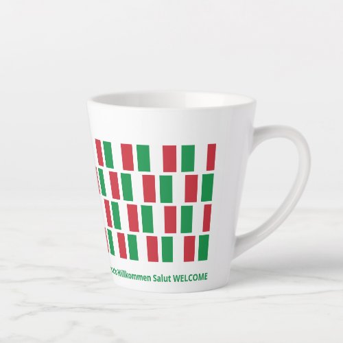 Italy Flag Hospitality Latte Mug