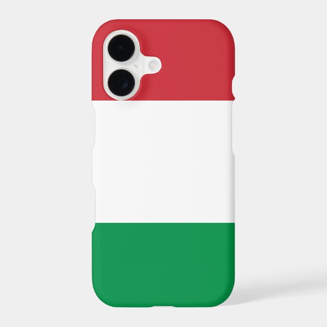 Italy Flag Iphone Case (Back)