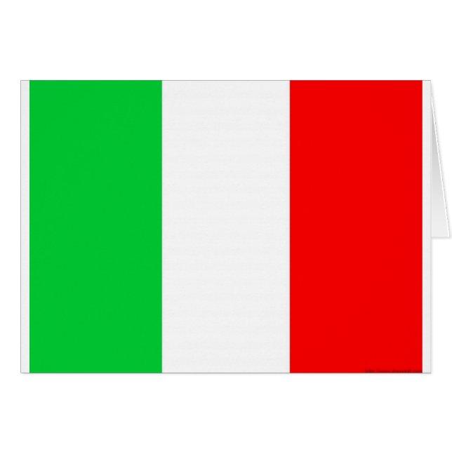 italy flag - Italian Flag Cards (Front Horizontal)