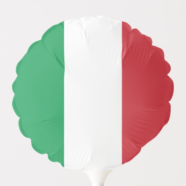 Italy Flag Italian Patriotic Balloon (Front)