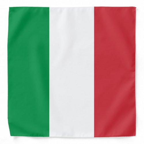 Italy Flag Italian Patriotic Bandana