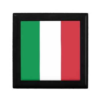 Italy Flag Italian Patriotic Gift Box by YLGraphics at Zazzle