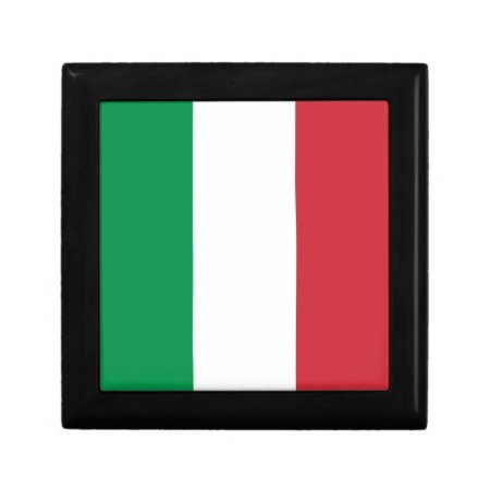 Italy Flag Italian Patriotic Gift Box