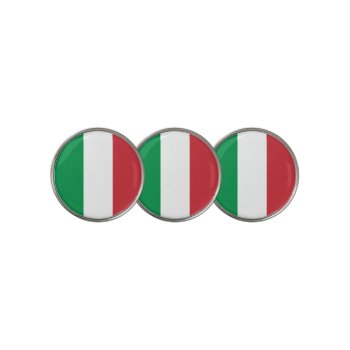 Italy Flag Italian Patriotic Golf Ball Marker by YLGraphics at Zazzle