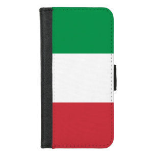 Italy Flag Italian Patriotic iPhone 8/7 Wallet Case
