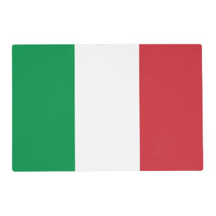 Italy Flag Italian Patriotic Placemat