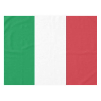 Italy Flag Italian Patriotic Tablecloth by YLGraphics at Zazzle