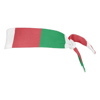 Italy Flag Italian Patriotic Tie Headband