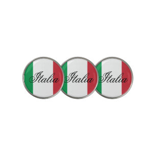 Italy Flag Italian Pride Europe Country Golf Ball Marker