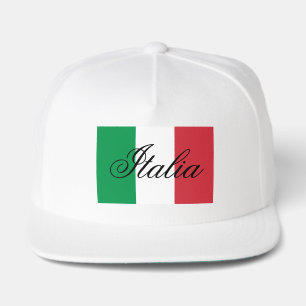 Italy Flag Italian Pride Europe Snap Back Hat