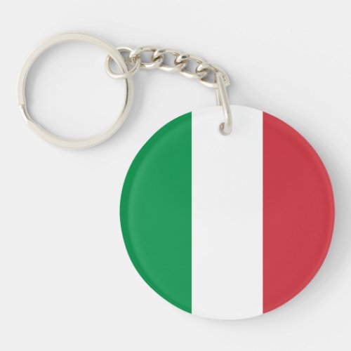 Italy Flag Keychain