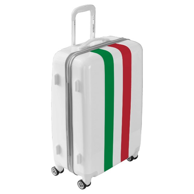Italy Flag Luggage (Rotated Left)