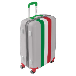 Italy Flag Luggage