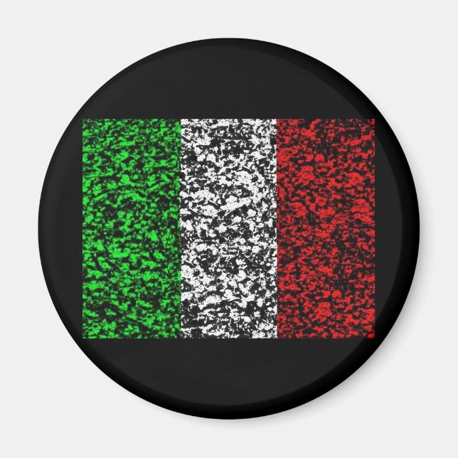 Italy - Flag Magnet (Front)