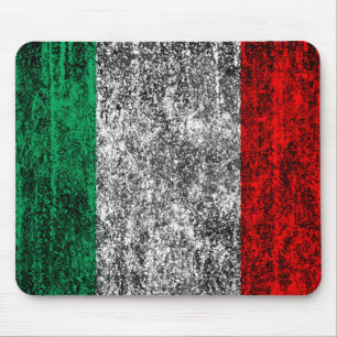 italy flag mouse pad