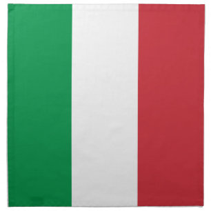 Italy Flag Napkin