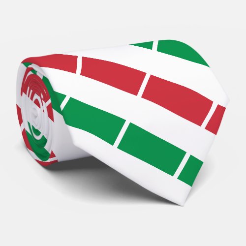 Italy Flag Neck Tie