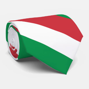 Italy Flag Neck Tie