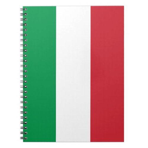 Italy Flag Notebook