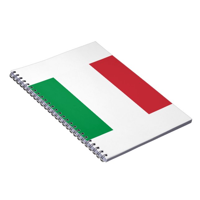 Italy Flag Notebook (Right Side)