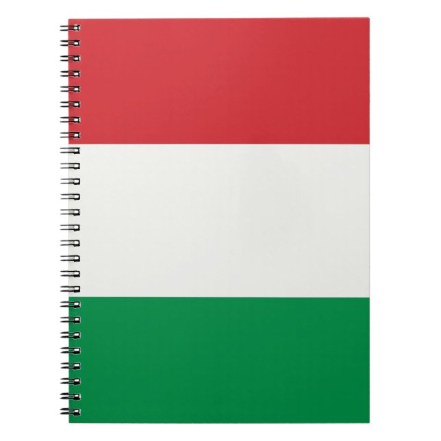Italy flag notebook (Front)