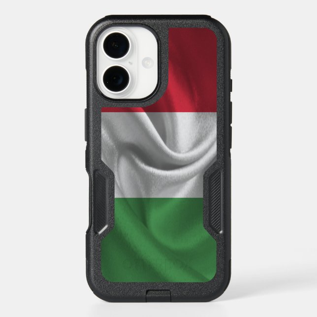Italy Flag Otterbox iPhone Case (Back)