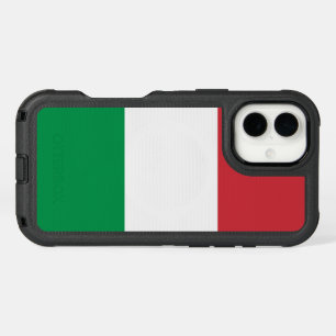 Italy Flag iPhone 16 Plus Case