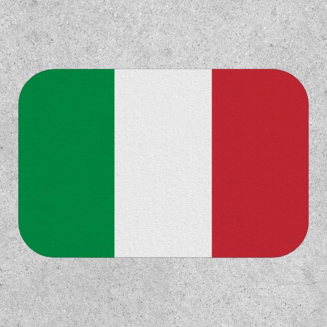 Italy Flag Patch (Front)