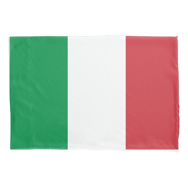 Italy flag pillowcase for Italians (Front)