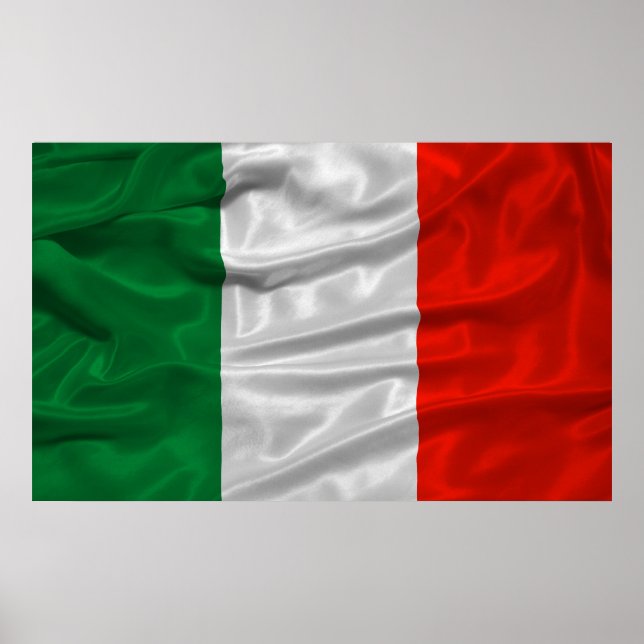 Italy Flag Poster (Front)