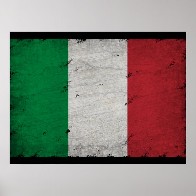 italy flag  poster (Front)