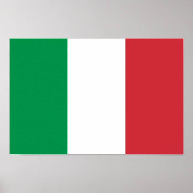 Italy Flag Poster (Front)