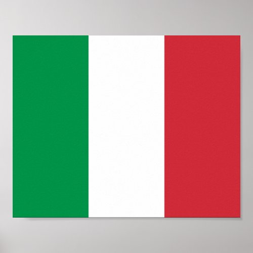 Italy Flag Poster