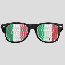 Italy Flag Retro Sunglasses