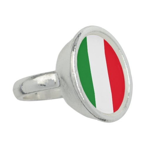 Italy Flag Ring