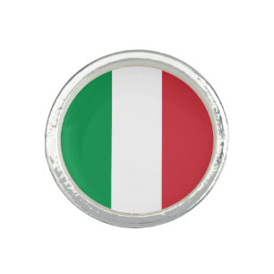 Italy Flag Ring