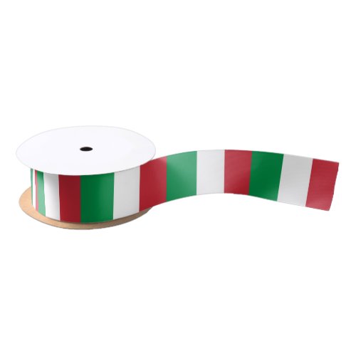 Italy Flag Satin Ribbon