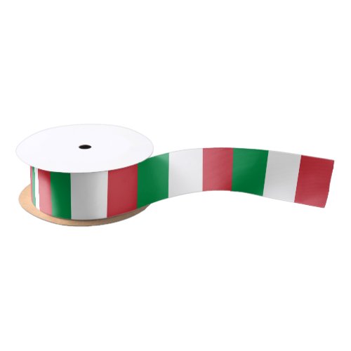 Italy Flag Satin Ribbon