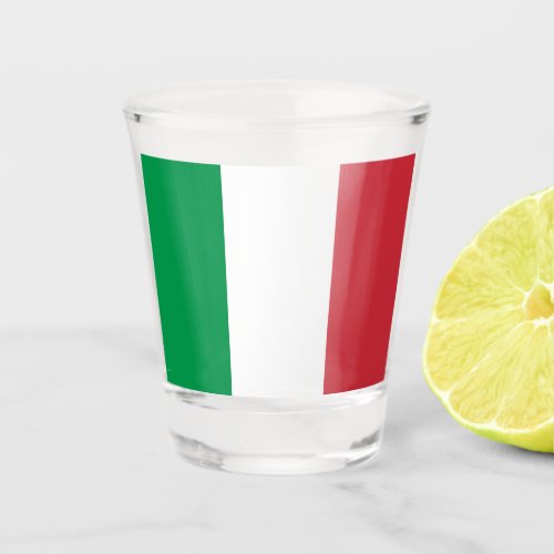 Italy Flag Shot Glass