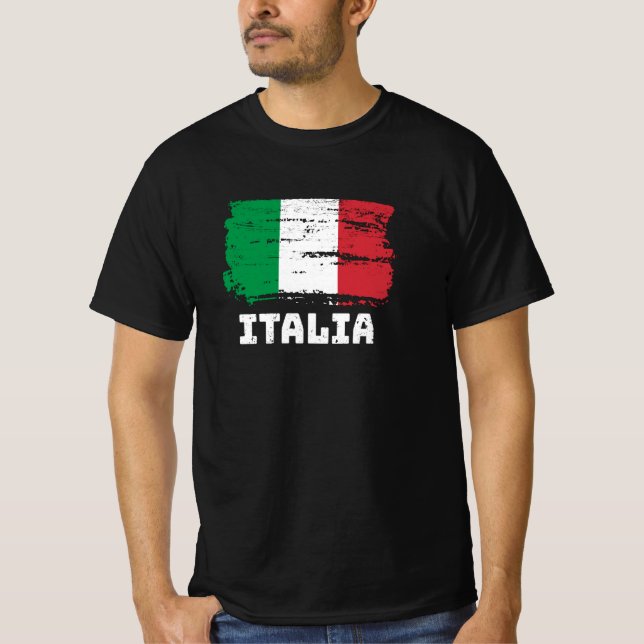 Italy Flag T-Shirt (Front)