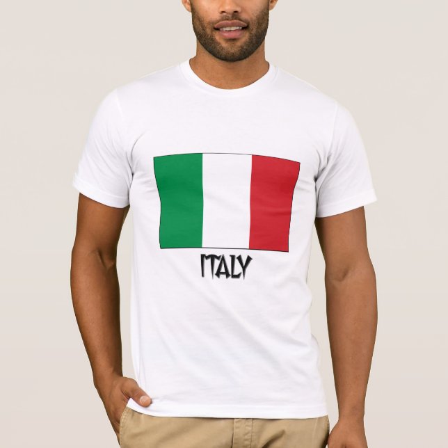 Italy Flag T-Shirt (Front)