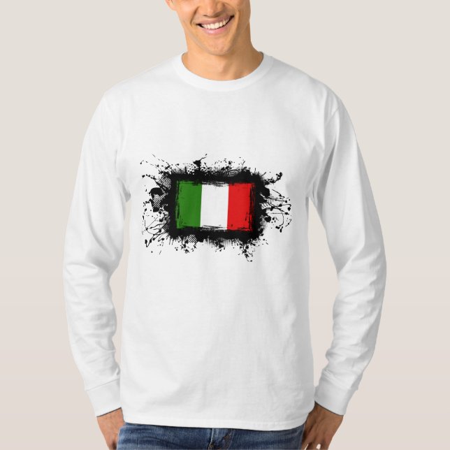 Italy Flag T-Shirt (Front)