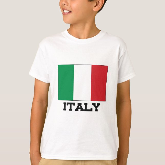 Italy Flag T-Shirt (Front)