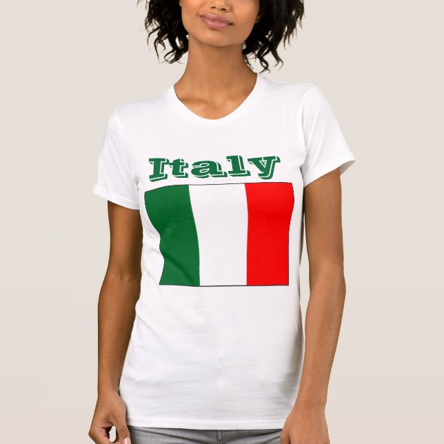 Italy flag t-shirts (Front)
