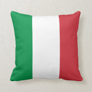 Italy Flag Throw Pillow